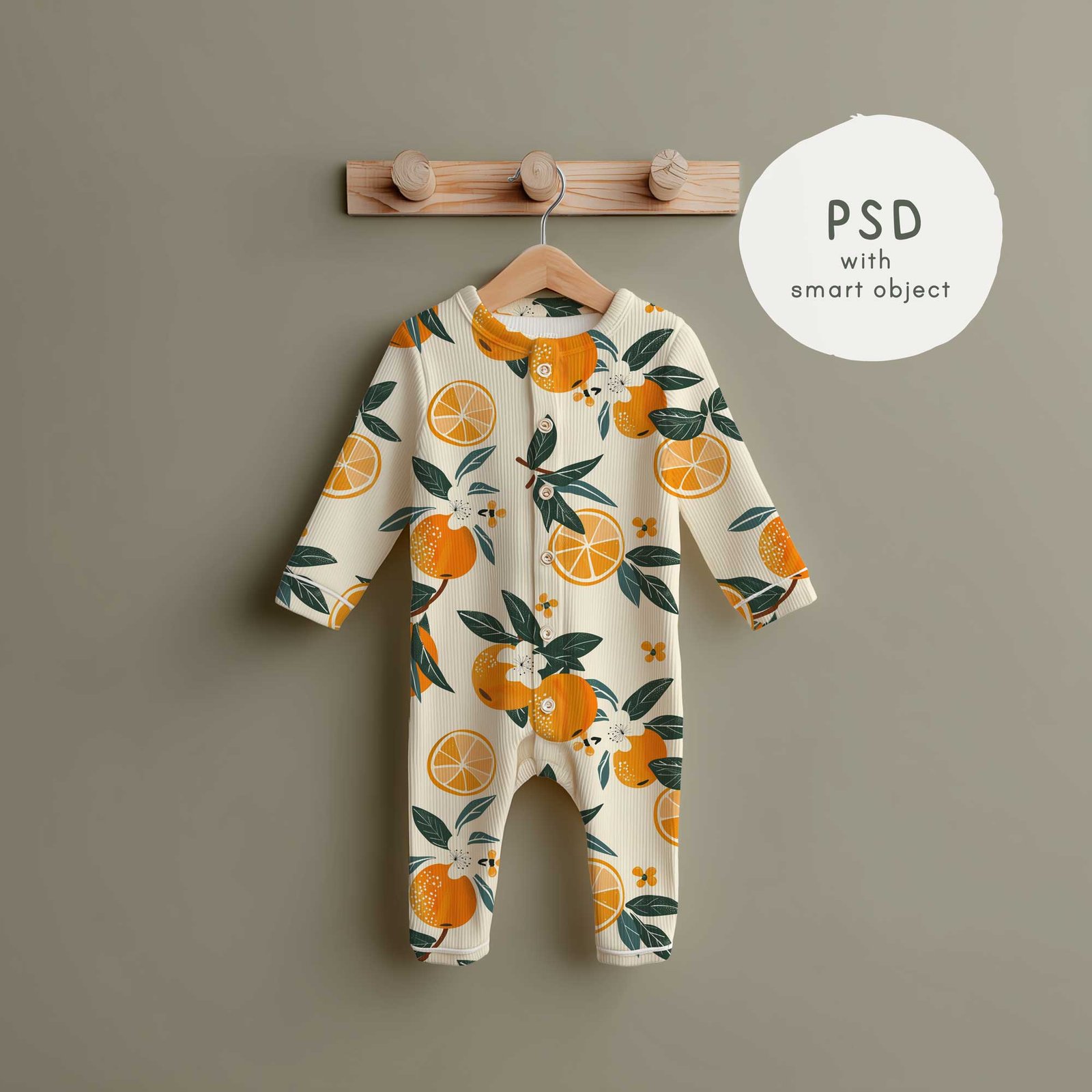 Baby Jumpsuit Mockup - PNG and PSD Smart Object - Image 9
