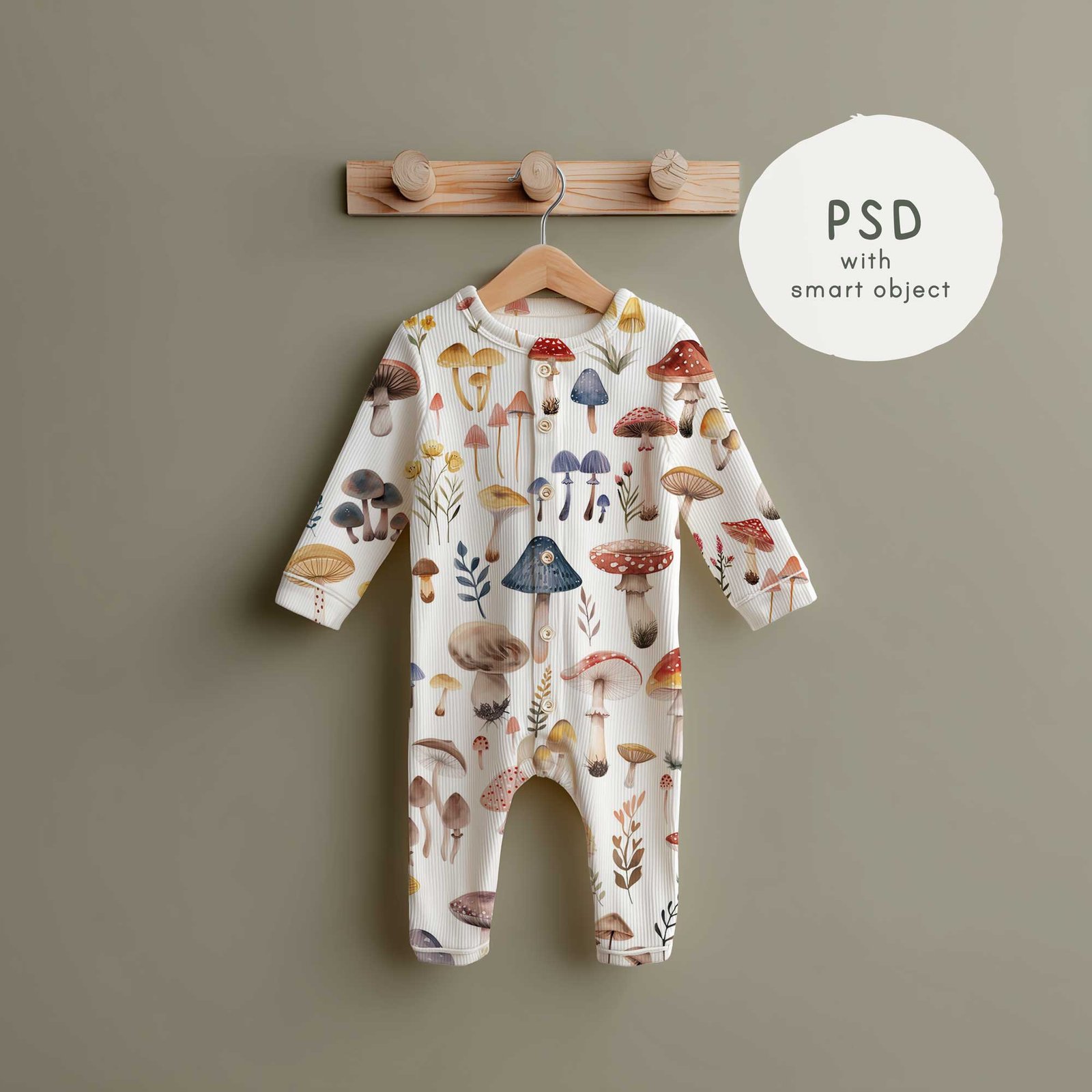 Baby Jumpsuit Mockup - PNG and PSD Smart Object - Image 8