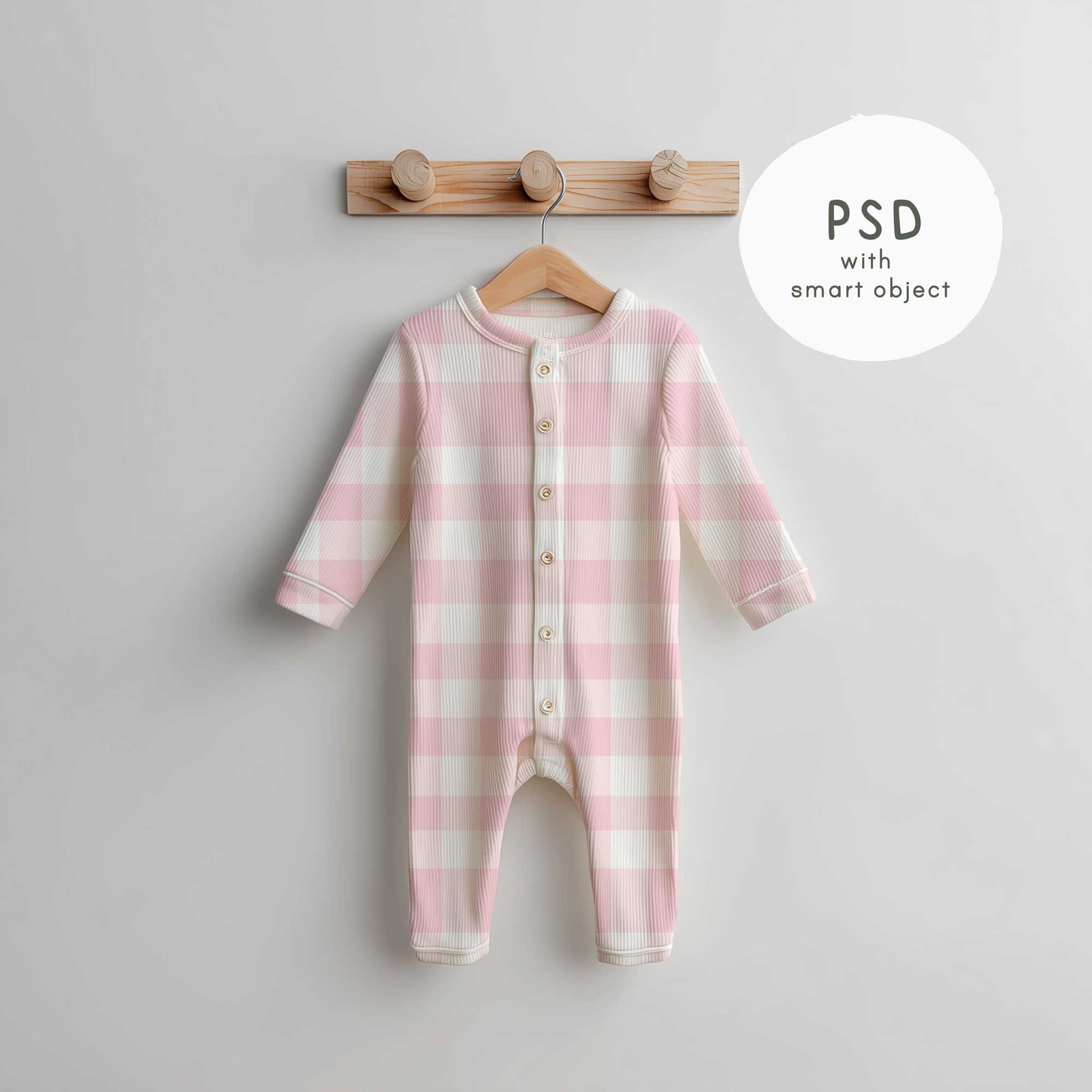 Baby Jumpsuit Mockup - PNG and PSD Smart Object - Image 6