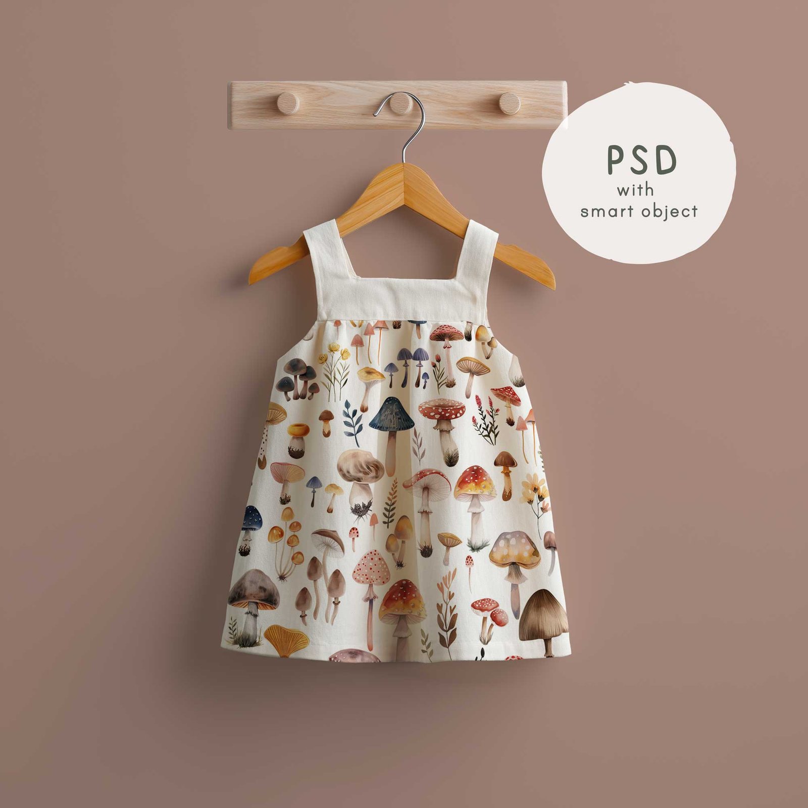 Toddler Dress Mockup, Kids Clothing - PNG and PSD Smart Object - Image 6