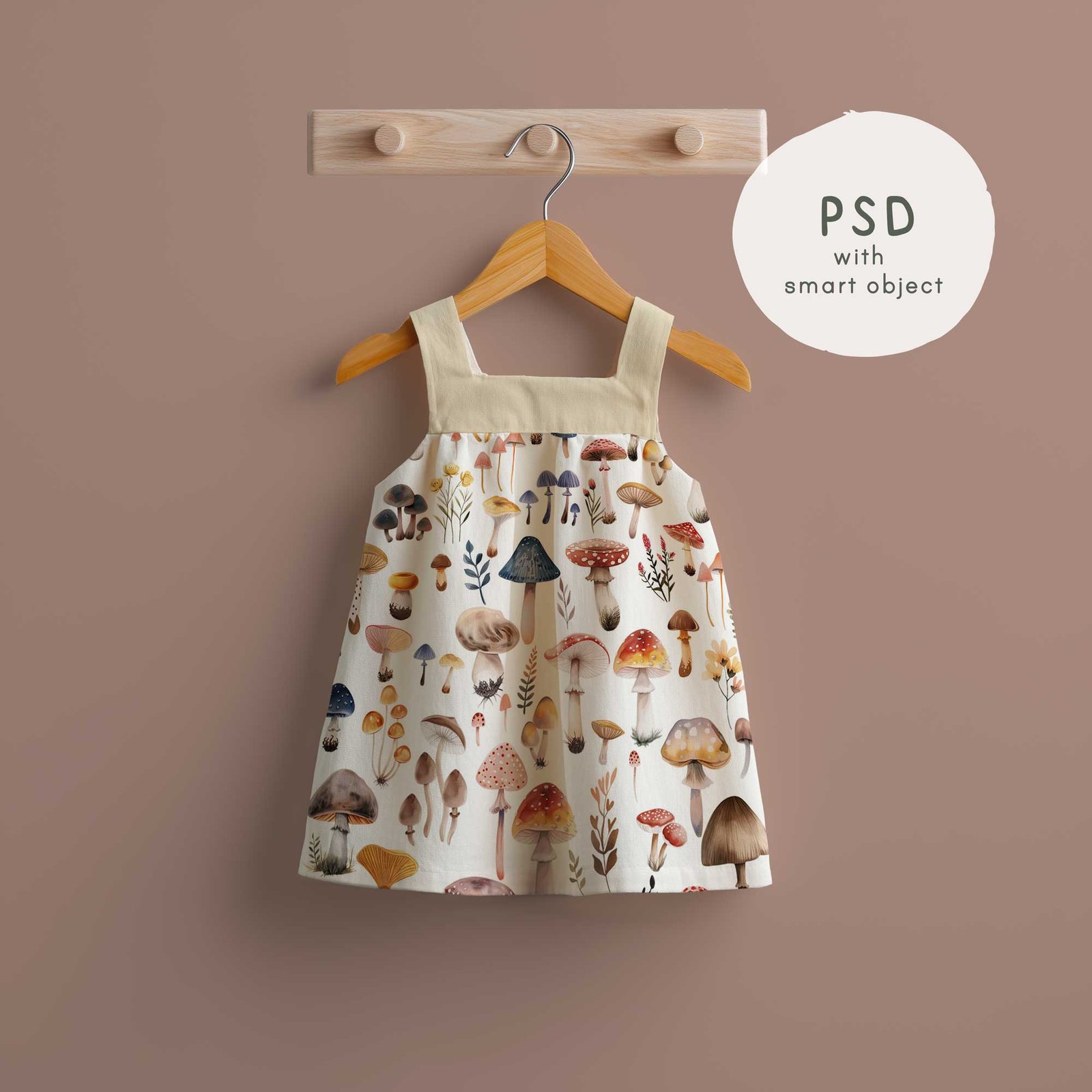 Toddler Dress Mockup, Kids Clothing - PNG and PSD Smart Object - Image 8