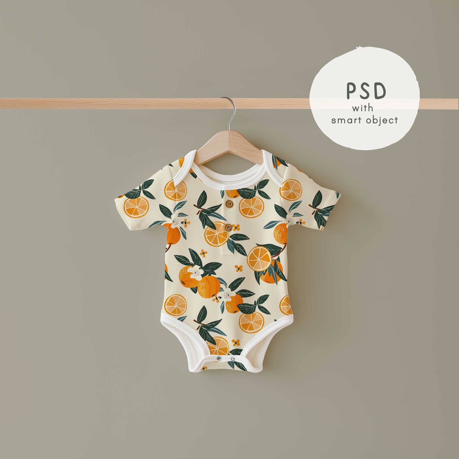 Baby romper Mockup, PNG and PSD Smart Object - Image 4