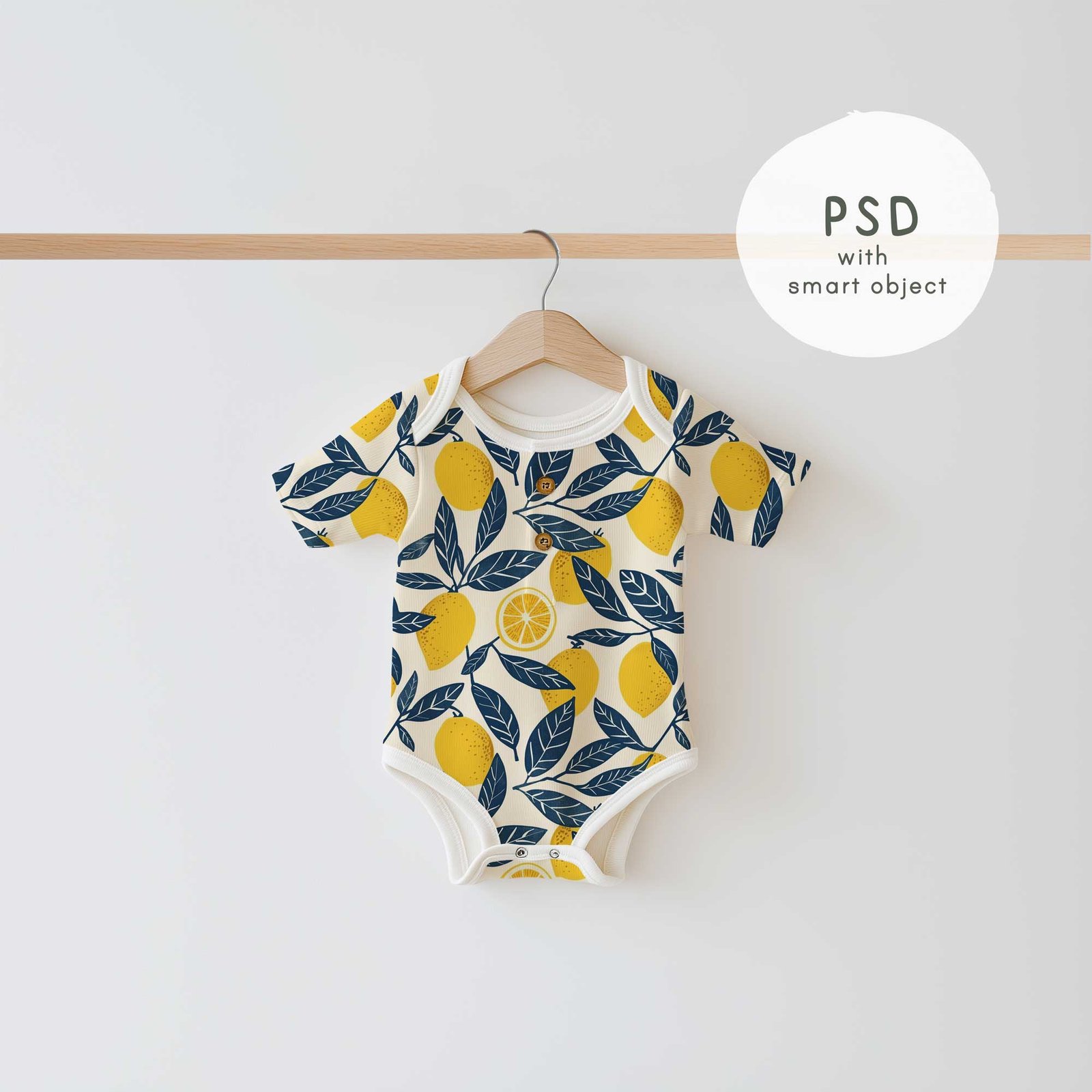 Baby romper Mockup, PNG and PSD Smart Object - Image 9